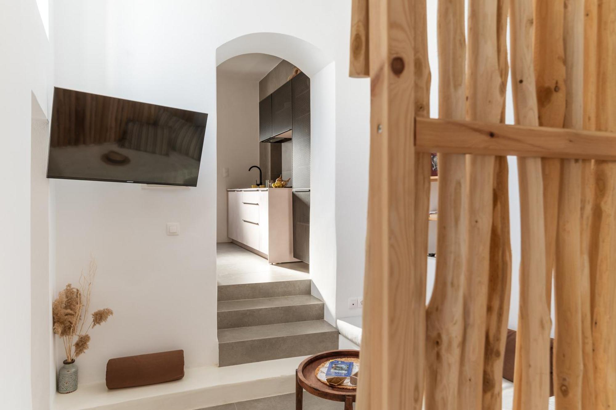 Lithos Apartment Kostos Bagian luar foto